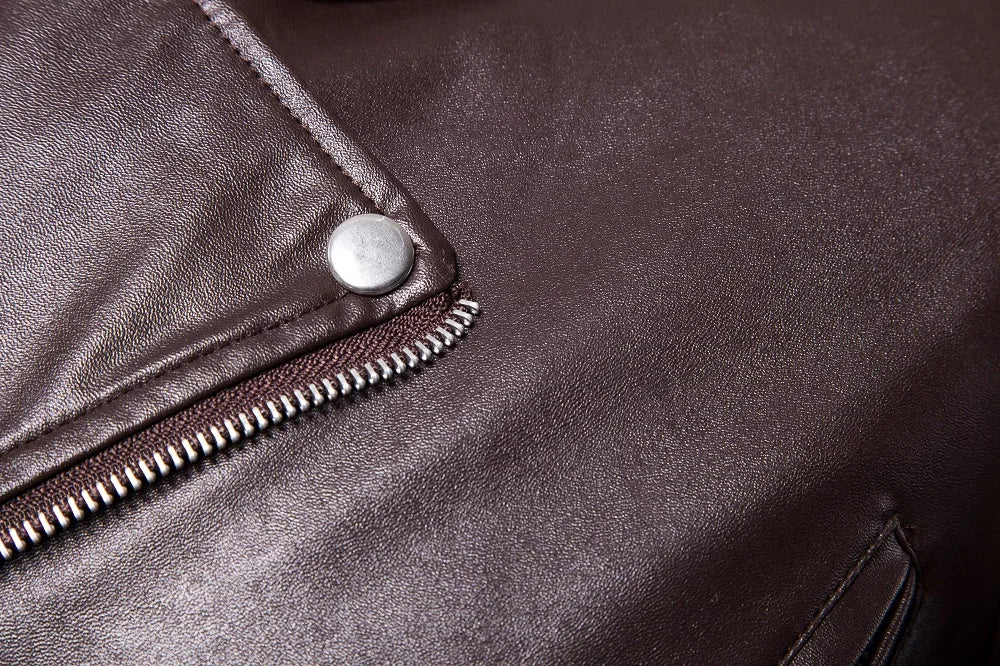 Mens Leather Jackets New White Black Casual Lapel Slim Fit Diagonal Zipper Motorcycle Pu Leather Jacket Coat Mens Jackets