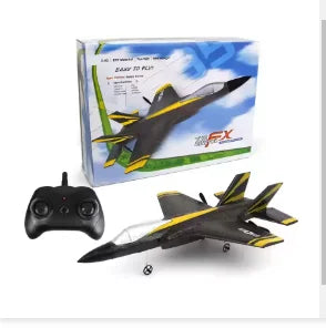 F35 Remote Control Foam Glider | Colorful LED Lights | 2-Channel RC Plane | Fixed Wing Model | Best Kids Toy
