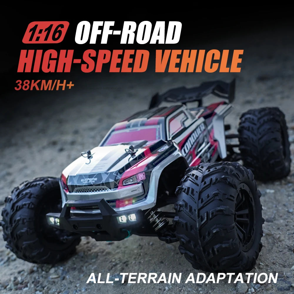 1:16 70km/h Super Brushless 50km/h Brushed RC Car 4x4 Off Road Remote Control High Speed Drift Racing Truck Toy Kids Adults