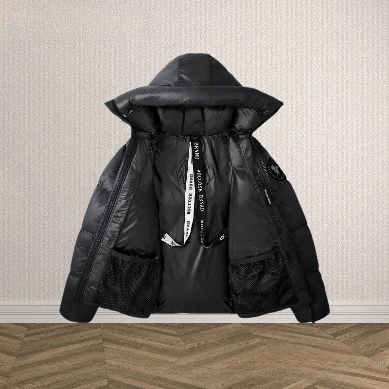 W2EJOURNEY EU US Size High Quality Vintage Autumn Winter Outdoor Streetwear Men and Women Warm Hooded Puffer  DownJacket