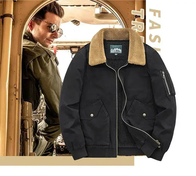 Men's Cotton Winter Clothes New Thick Casual Cotton-padded Men Clothing Lapel Warmth Thick Down Jacket Youth Thick Down Jackets