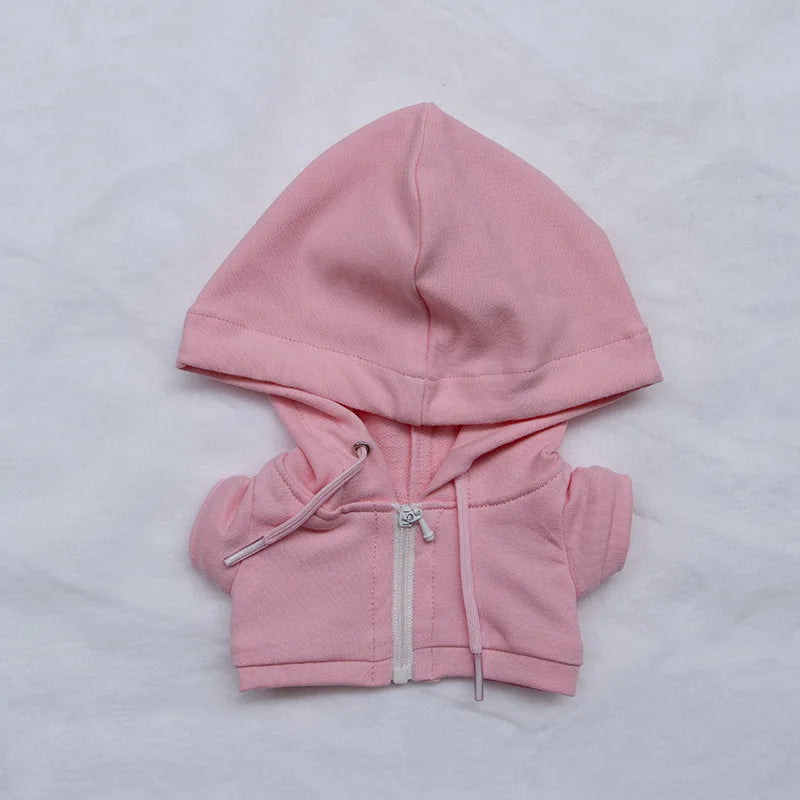 For 10cm Doll Clothes 15cm 20cm Dolls Clothes Outfit Hoodie Dolls Accessories Cultivate Hands-on Ability Children's Gift Toys
