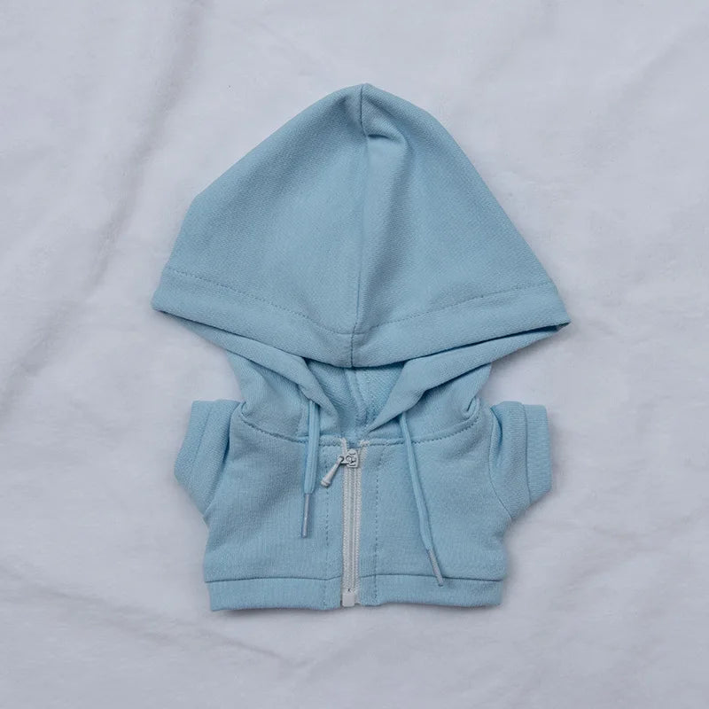 For 10cm Doll Clothes 15cm 20cm Dolls Clothes Outfit Hoodie Dolls Accessories Cultivate Hands-on Ability Children's Gift Toys