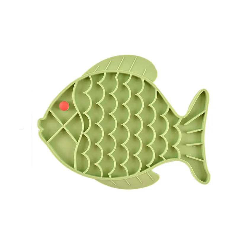 Silicone Lick Mat For Pet Dogs Slow Food Plate Rice Bowl For Small Medium Dog Anti Gulping Choking Feeder Puppy Treat Dispenser - MAYONAL STORE