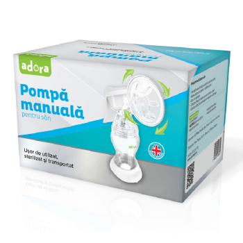 Manual Breast Pump, comfortable breast pump, portable breast pump, ADORA, breastfeeding support, milk expression, nursing mothers, portable pump, easy to use, breast care