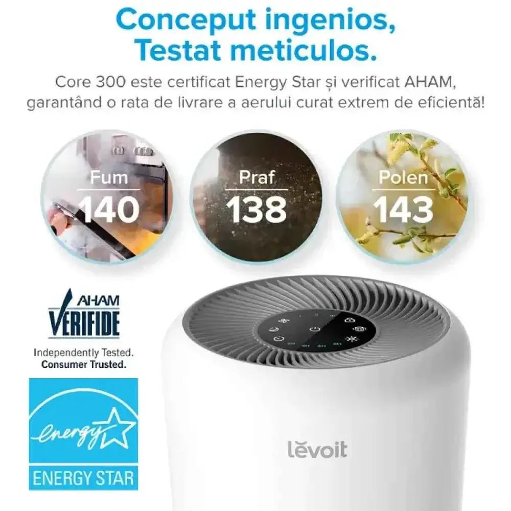 AIR PURIFIER LEVOIT CORE 300, 187 mc/h, 26W, 220V,TRUE HEPA
