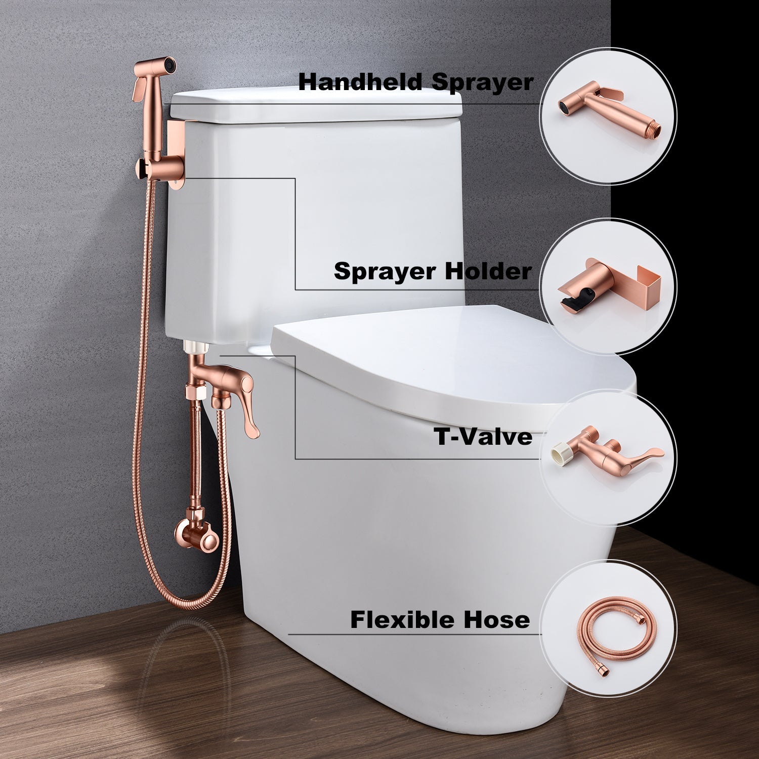 Toilet Spray Gun, Handheld Pet Bathing Equipment - MAYONAL STORE