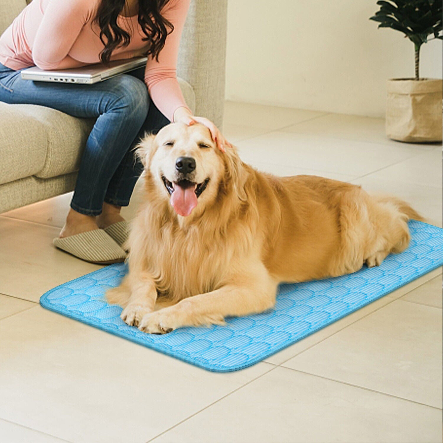 Pet Cooling Mat Cool Pad Cushion Dog Cat Puppy Blanket For Summer Sleeping Bed Dog Cooling Bed Pet Cooling Mat - MAYONAL STORE