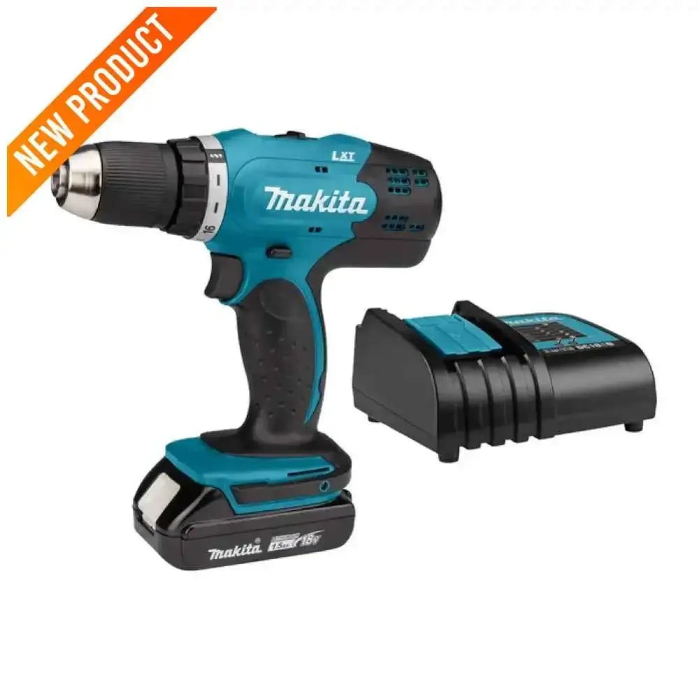 DRILL / SCREW DRIVER, MAKITA DDF453SYX5, WITH 1 BATTERY, 18 V