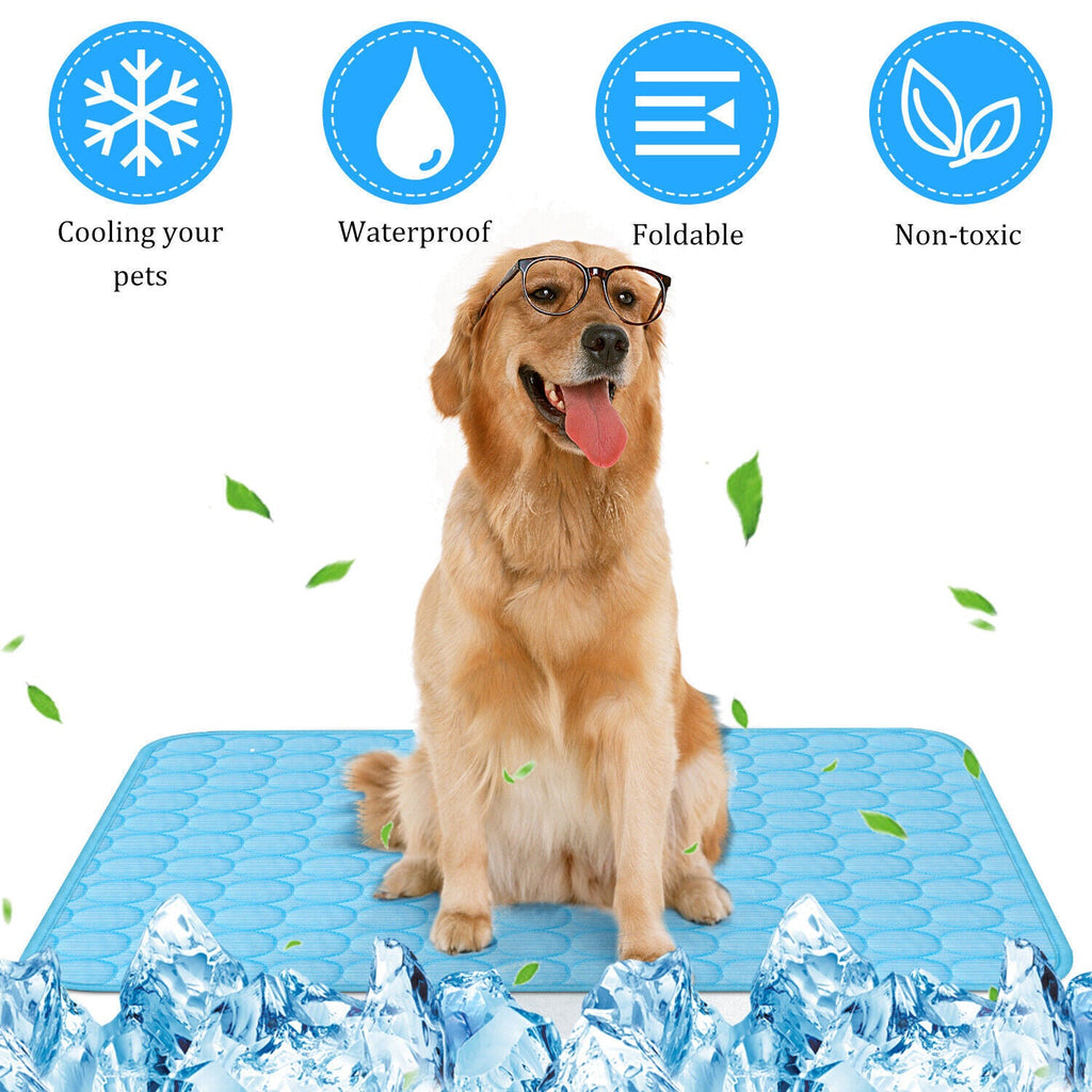 Pet Cooling Mat Cool Pad Cushion Dog Cat Puppy Blanket For Summer Sleeping Bed Dog Cooling Bed Pet Cooling Mat - MAYONAL STORE