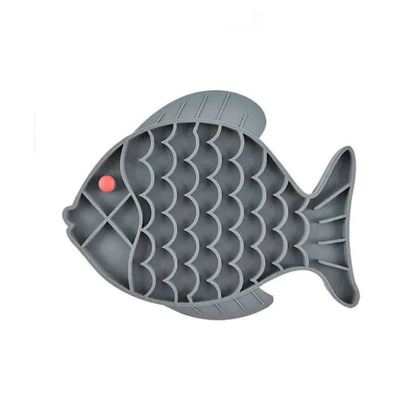 Silicone Lick Mat For Pet Dogs Slow Food Plate Rice Bowl For Small Medium Dog Anti Gulping Choking Feeder Puppy Treat Dispenser - MAYONAL STORE