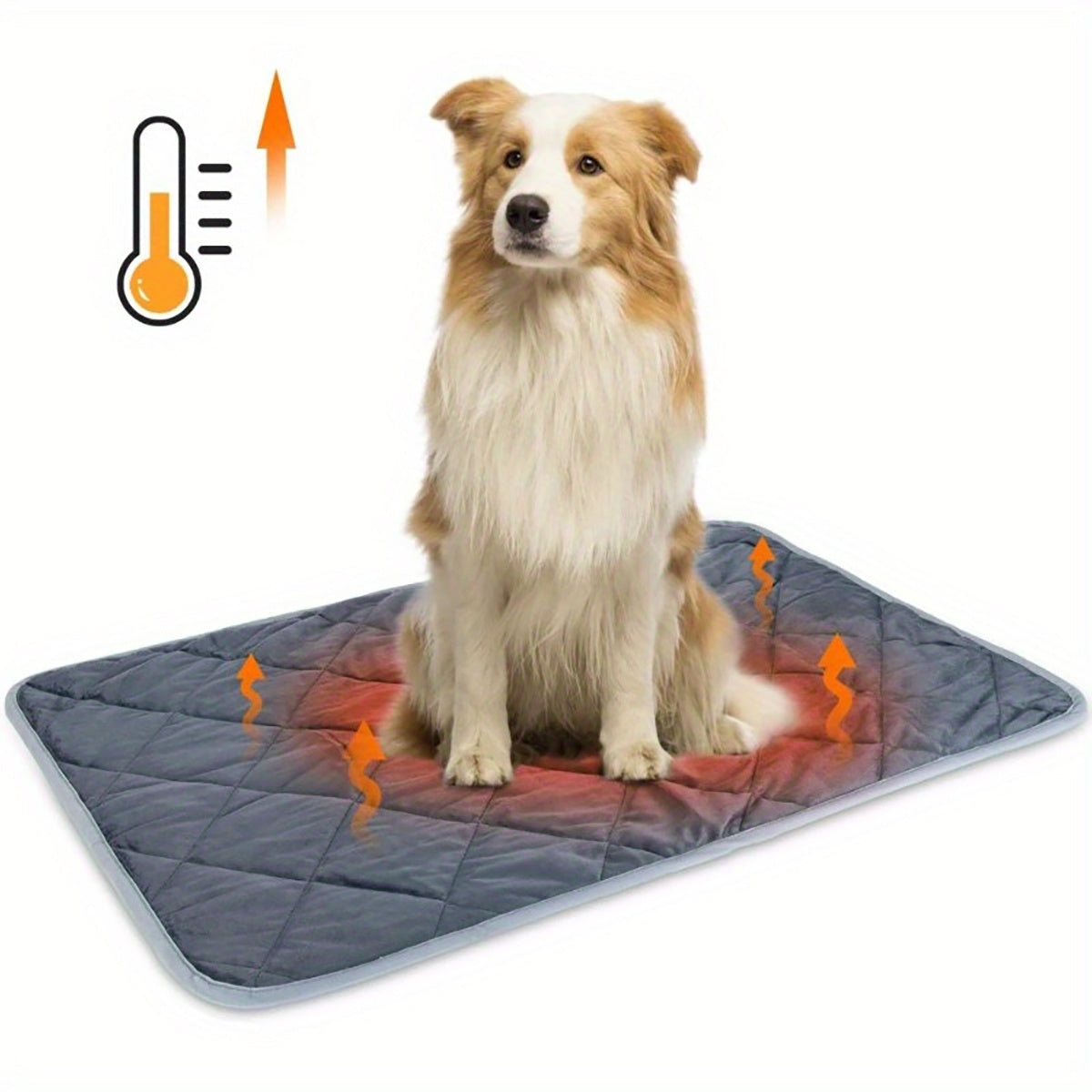Dog Cat Bed, Cat Dog Non-Slip Mat, Extra Warm Thermal Pet Pad  Self-Heating Cat Mat Warm Thermal Pet Pad Washable Dog Crate Pad Heat Dog Cat Bed Mat Blanket Non-Slip Bottom For Outdoor And Indoor Pets - MAYONAL STORE