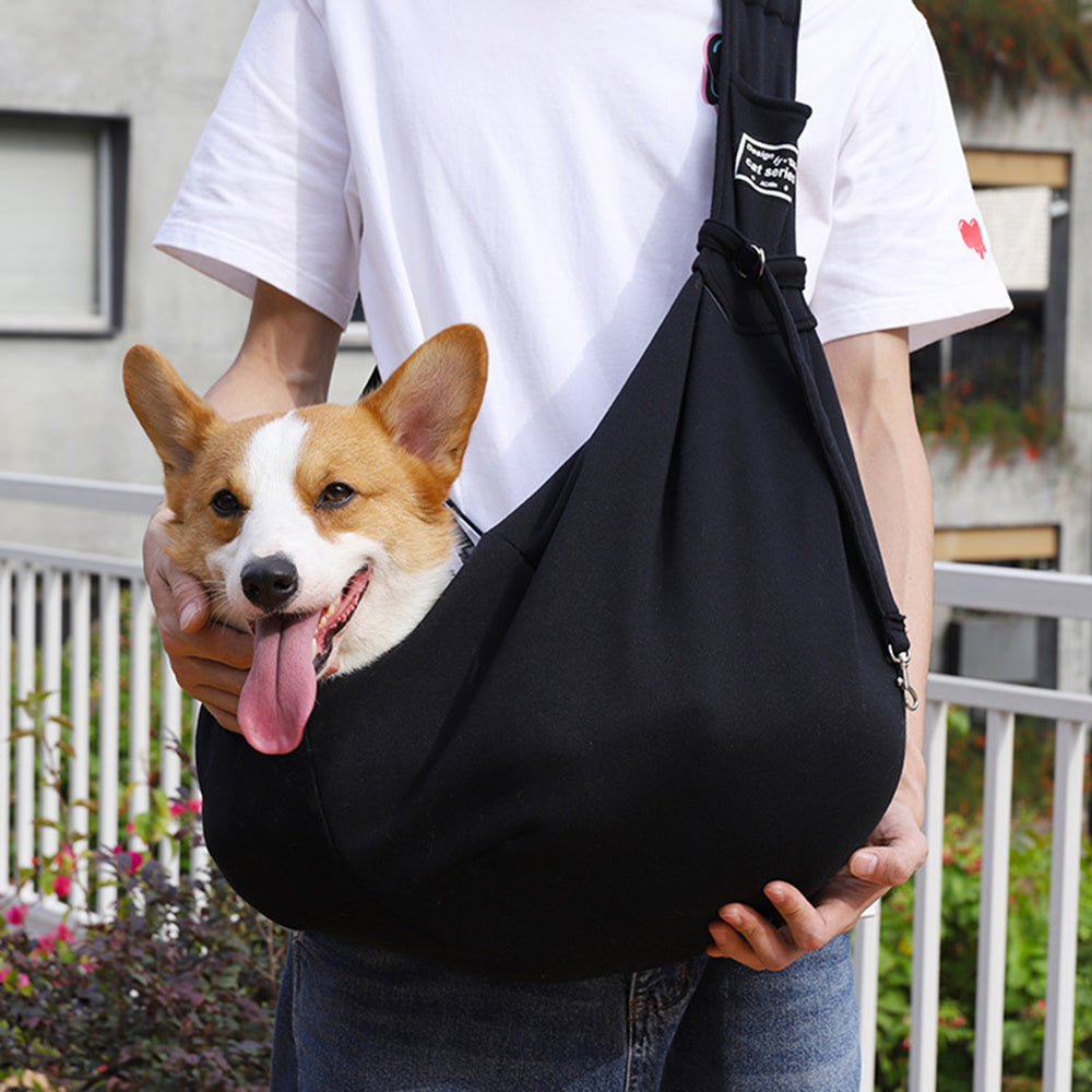 Pet Puppy Carrier Bag Cats Outdoor Travel Dog Subway Bus Shoulder Crossbody Bag Cotton Comfort Single Sling Handbag Tote Pouch Pet Carrier For Travel - Comfortable Single Shoulder Dog And Cat Bag - MAYONAL STORE