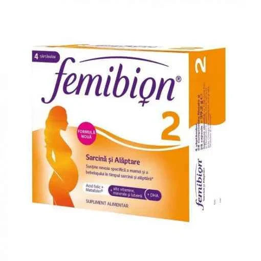 Femibion II - 56 Film Tablets for Women's Health