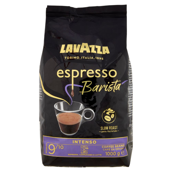 Lavazza Barista Intenso Beans – 1kg, Intensity 9/10