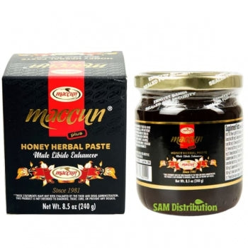 MACCUN HONEY HERBAL APHRODISIAC 240g INCREASING SEXUAL PERFORMANCE - MAYONAL STORE