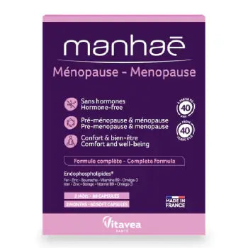 Menopause - 60 Soft Capsules by Manhae for Women's Health - MAYONAL STORE