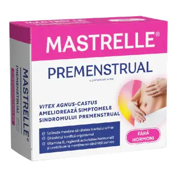 Mastrelle Premenstrual, PMS relief, 30 tablets, Fiterman, premenstrual symptoms, menstrual support, hormonal balance, natural relief, mood support, feminine wellness