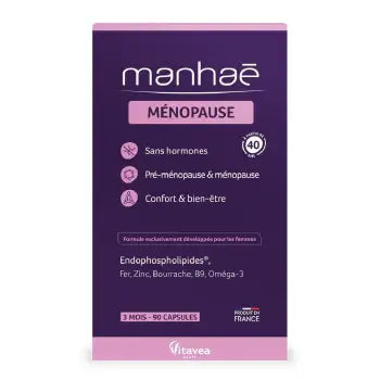Menopause - 90 Soft Capsules by Manhae for Women's Health - MAYONAL STORE