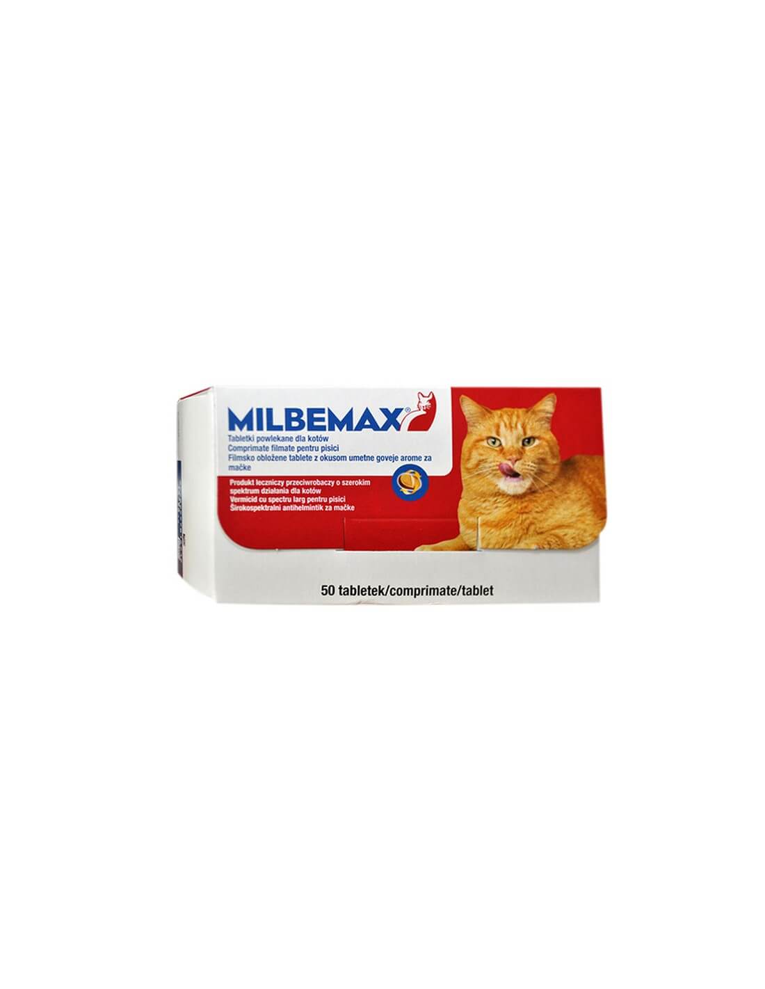 MILBEMAX 16/40 MG for Cats - 2 Tablets - Effective Parasite Control - MAYONAL STORE
