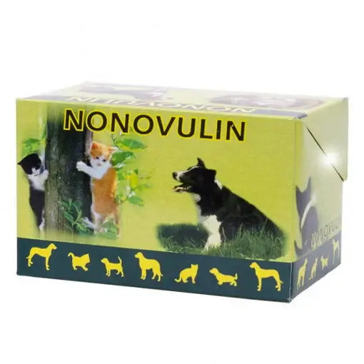 Nonovulin BL - 10 Capsules for Delaying Estrus in Dogs and Cats - MAYONAL STORE