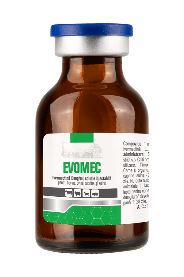 Evomec for Cattle, Sheep, Goats, Pigs 10/50ml - MAYONAL STORE