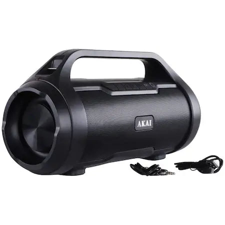 Akai ABTS-50 Portable Bluetooth Speaker – 18W, Waterproof, FM Radio - MAYONAL STORE