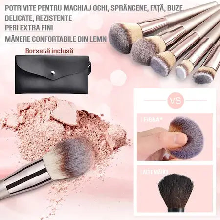 Set of 20 FiGGA® Makeup Brushes – Professional Makeup Kit - MAYONAL STORE