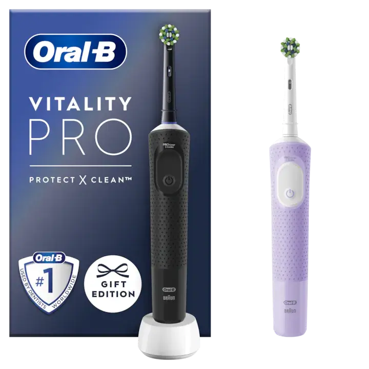 Set of 2 Oral-B Vitality Pro Electric Toothbrushes, 2D Cleaning - MAYONAL STORE