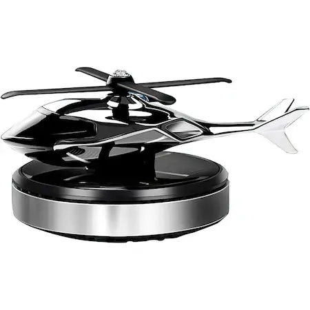 Car Air Freshener Diffuser – Solar Charge, Helicopter Model - MAYONAL STORE