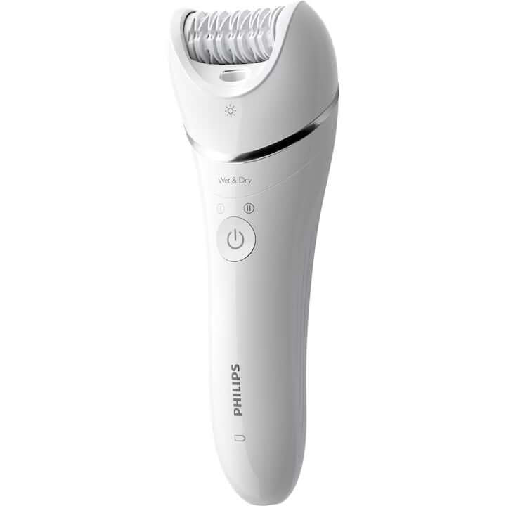 Philips BRE710/00 Wet and Dry Epilator – 32 Tweezers, 5 Accessories - MAYONAL STORE