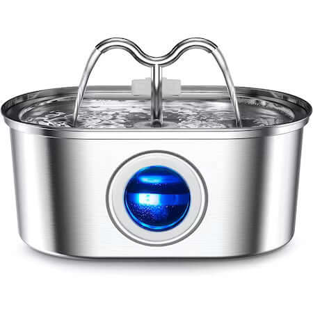 FOUNTAIN-TYPE AUTOMATIC FOR DOG AND CAT WITH PURIFICATION AND FILTRATION, 3.2L, MODEL WITH DOUBLE WATER - MAYONAL STORE
