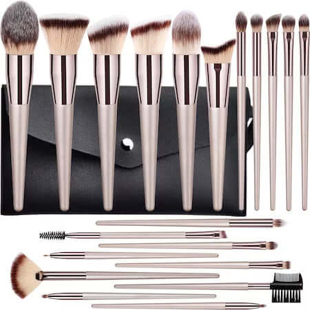 Set of 20 FiGGA® Makeup Brushes – Professional Makeup Kit - MAYONAL STORE