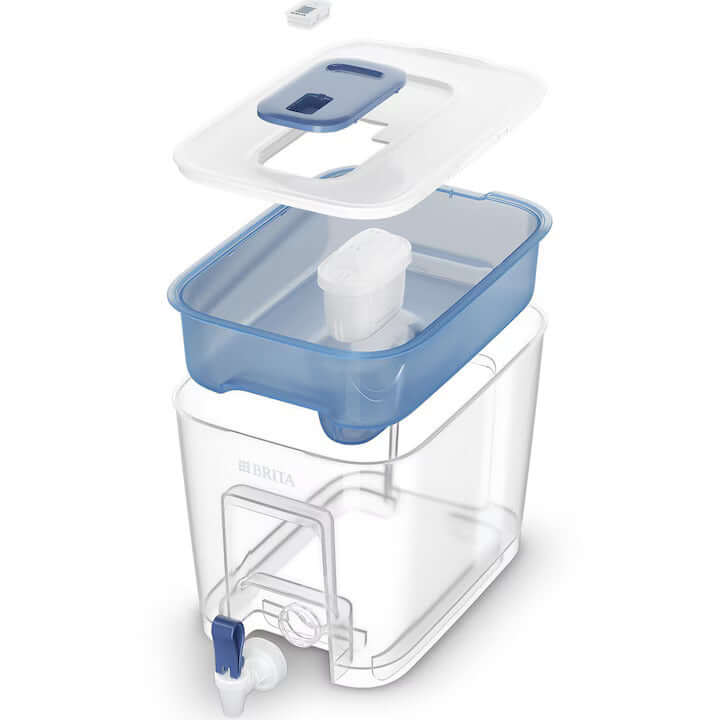 Brita Flow XXL Maxtra PRO Filter Container – 8.2L, Blue - MAYONAL STORE