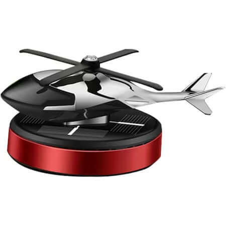 Car Air Freshener Diffuser – Solar Charge, Helicopter Model - MAYONAL STORE