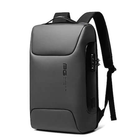 Bange 15.6" Laptop Backpack – Smart Casual, USB Charging Port, Gray - MAYONAL STORE