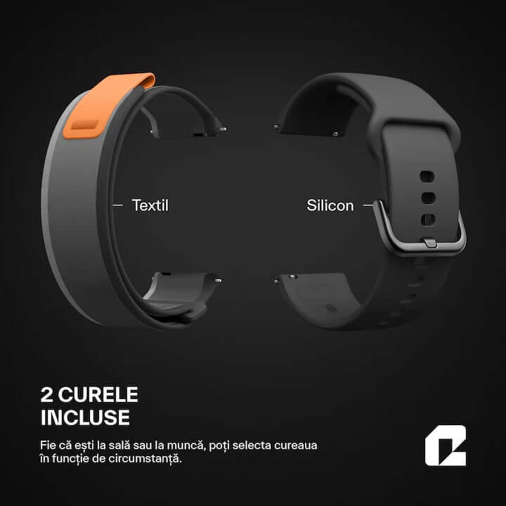Qualtec by Koppel® Smartwatch – Fitness, Sports, Waterproof, Bluetooth 5.3, 1.91” - MAYONAL STORE