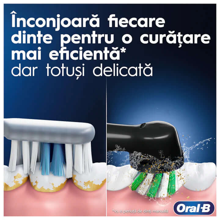 Oral-B Pro 1 Electric Toothbrush – 3D Cleaning, Travel Kit, Pink - MAYONAL STORE