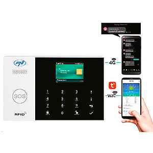 WIRELESS ALARM SYSTEM PNI-HS600 , TUYA CONTROL