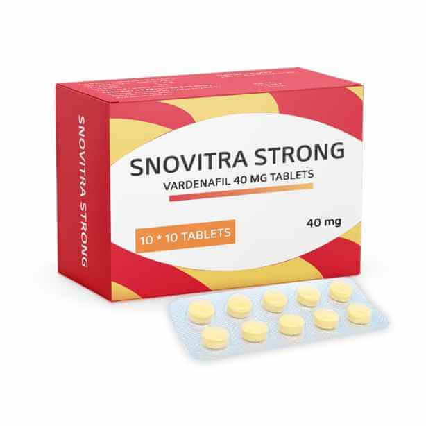 Snovitra – 10 Tablets with Vardenafil 20/40 mg