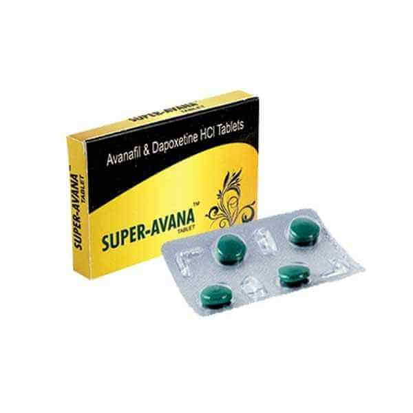 Super Avana – 4 Tablets with Avanafil & Dapoxetine