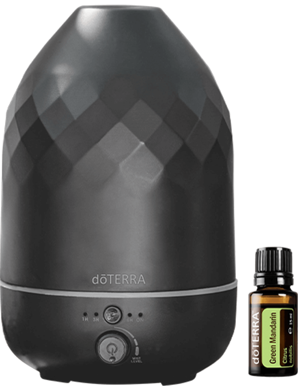 Volo™ Diffuser, doTERRA - Onyx & Free 15 ml Essential Oil Mandarin Green by doTERRA - MAYONAL STORE